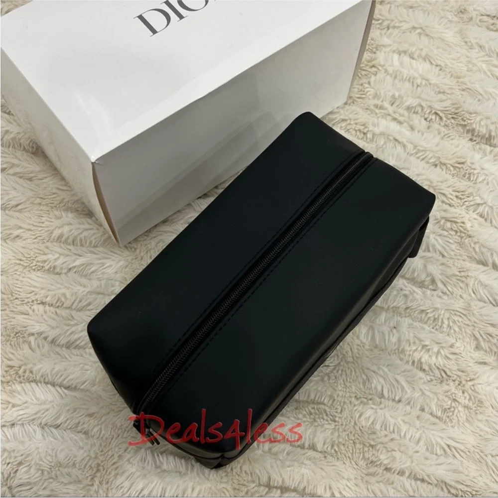 Dior Pouch Cosmetic Bag Toiletry Case Travel Dop Kitt Shaving Bag NEW in box